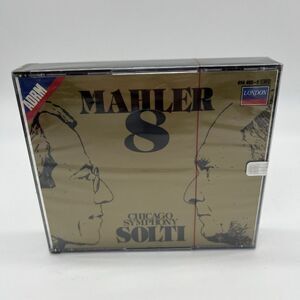 Gustav Mahler Symphony No. 8 CD 1985 2 Discs London‎ Chicago Symphony  Geo Solti